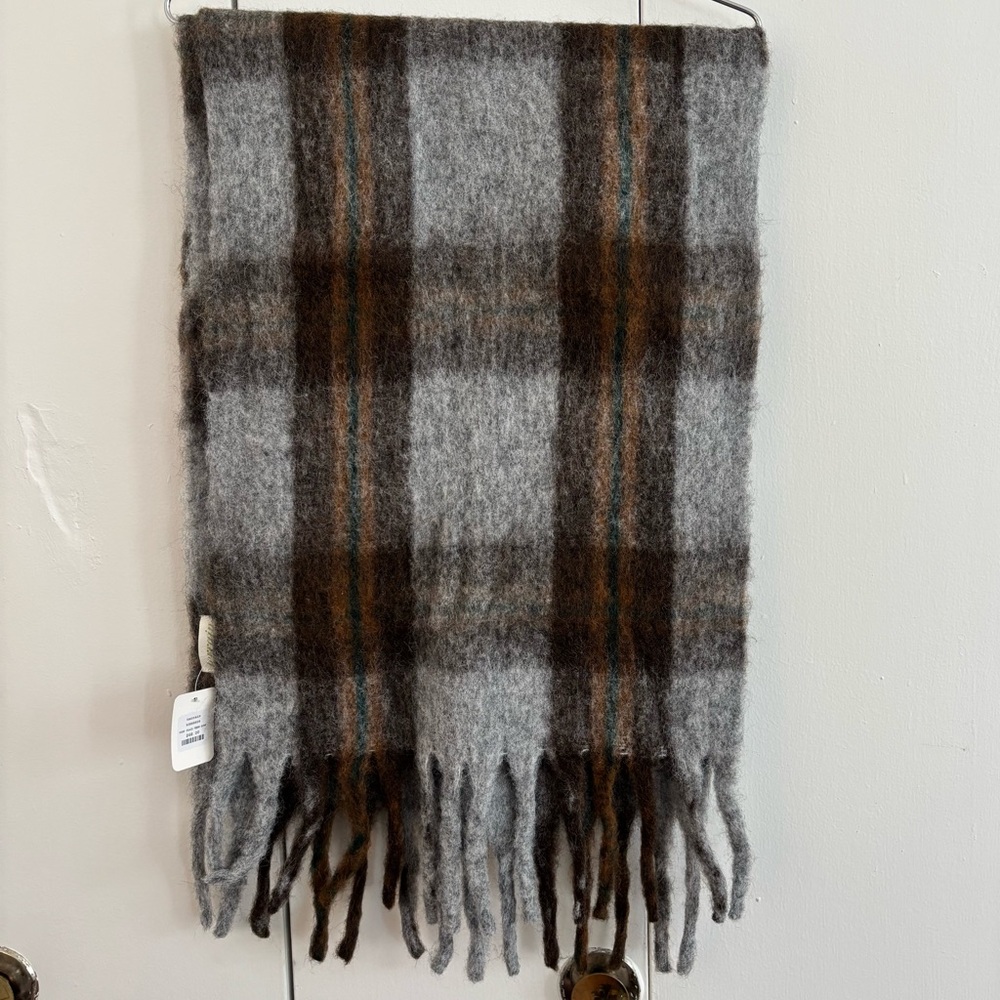 Plaid Blanket Scarf by Terrain